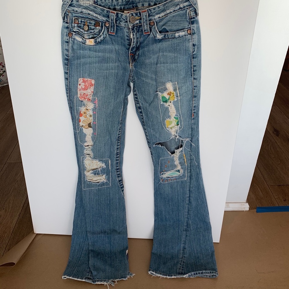 True Religion Jeans (hippie patches)